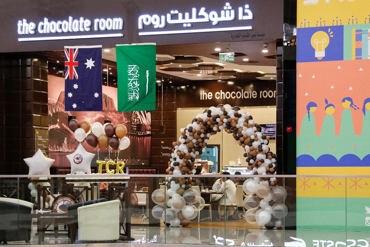 The Chocolate Room storefront